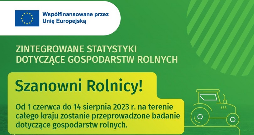 Rolniku, weź udział w badaniu ankietowym!