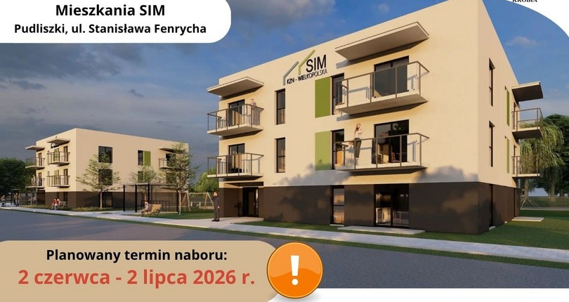 Wkrótce rusza nabór wniosków na mieszkania w Pudliszkach!